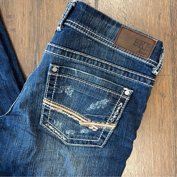 BKE by Buckle Stella Boot Stretch Jean SZ 32/12L - Picture 2 of 7